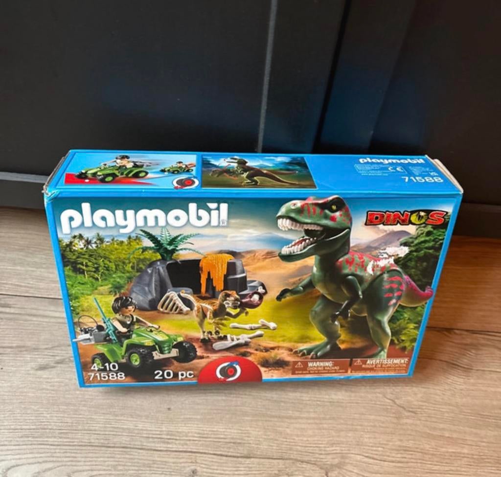 Dinosaurus playmobil doos nieuw ongeopend 71588, Kinderen en Baby's, Speelgoed | Playmobil, Ophalen of Verzenden, Zo goed als nieuw