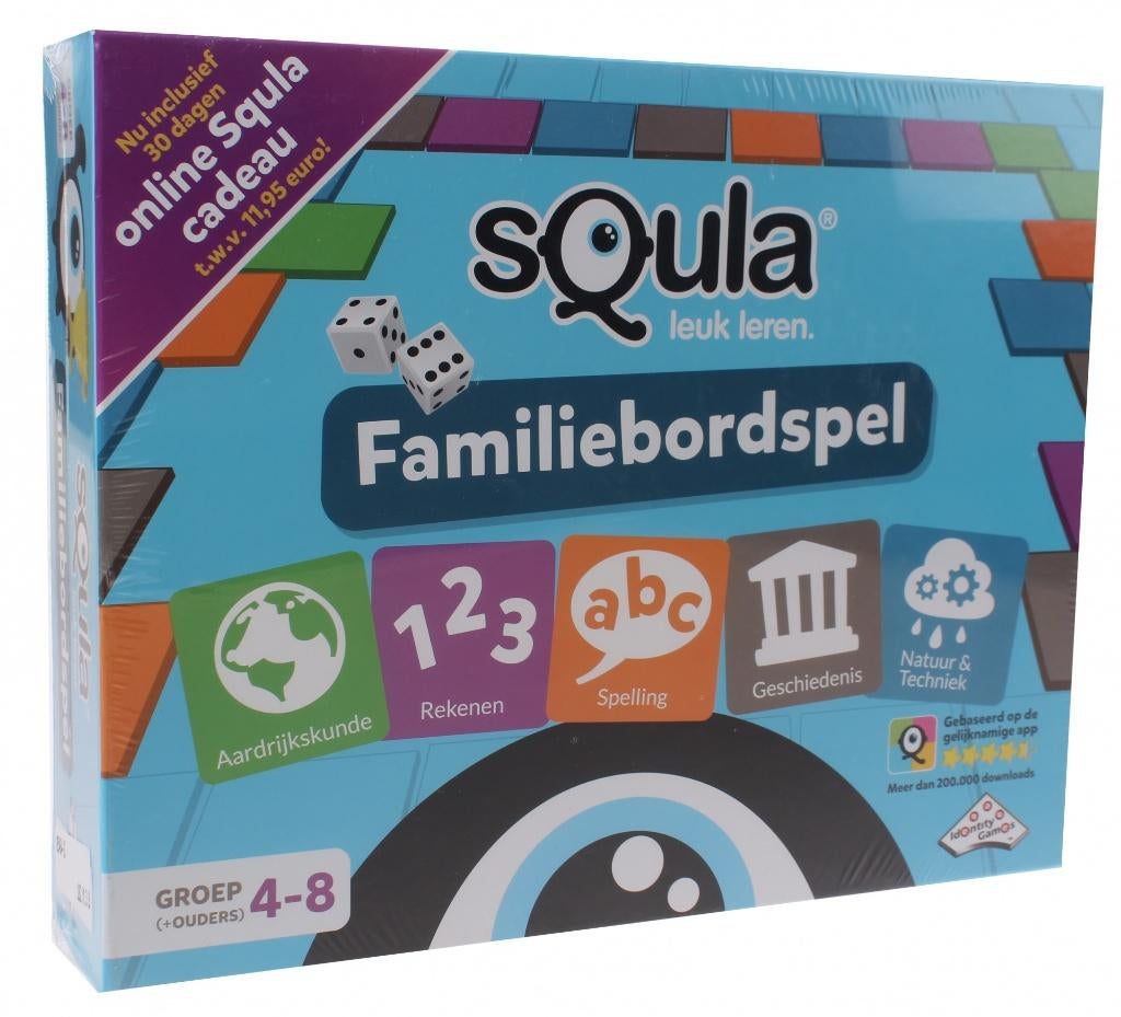 Squla Familiebordspel (leuk leren) - NIEUW, Ophalen, Nieuw, Taal en Lezen