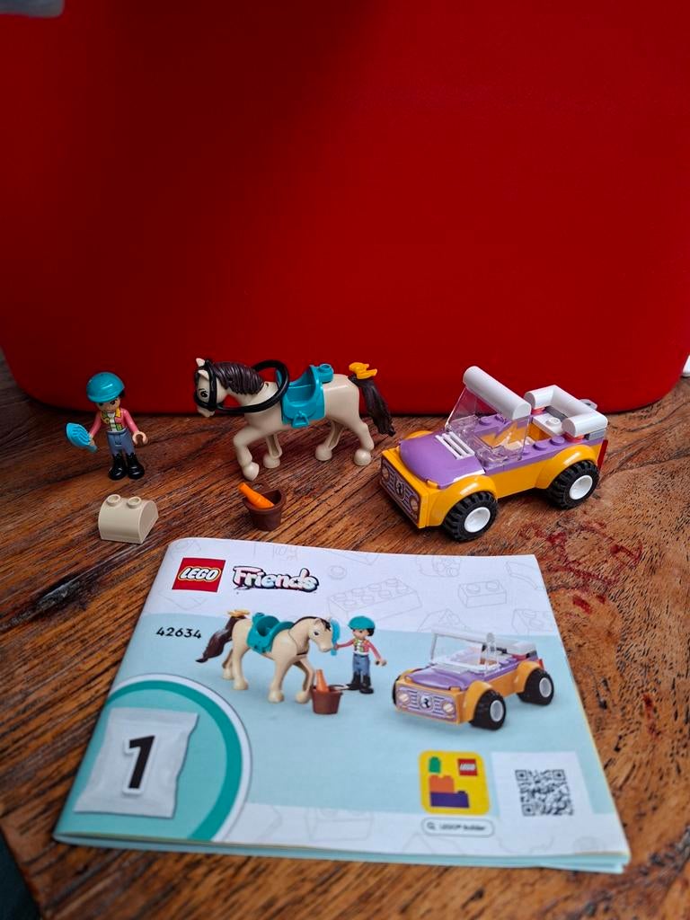 Lego Friends 42634 Paarden en auto, Ophalen of Verzenden