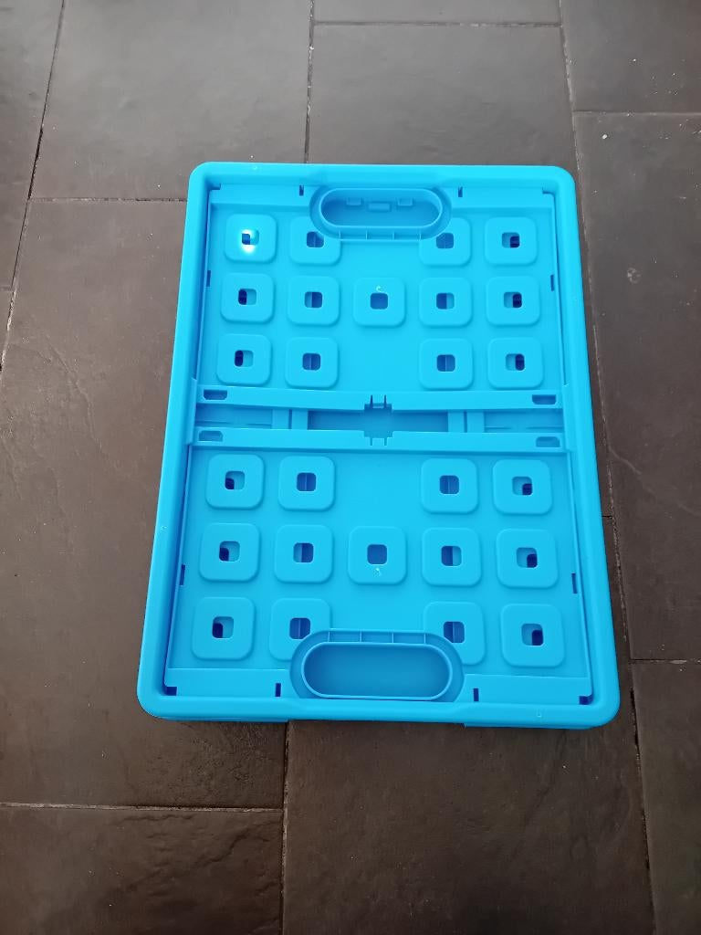 4 STUKS BOODSCHAPPEN KRAT INHOUD 32L, Ophalen, Opvouwbaar, Minder dan 50 cm, Minder dan 40 cm