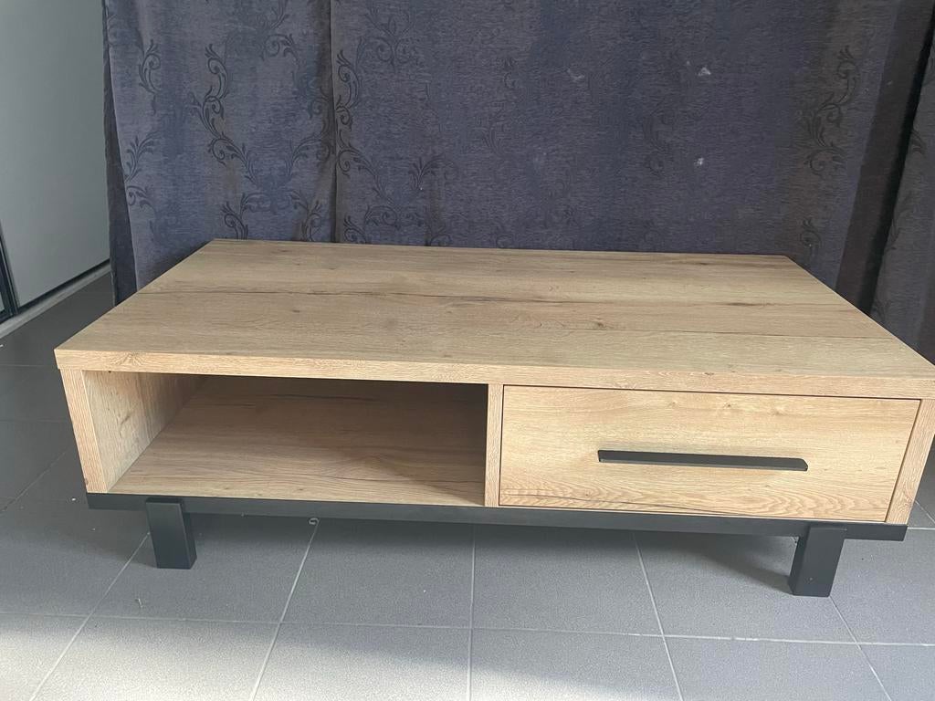Salontafel Woody - Lamulux - Natuur - Maxfurn (Zo goed als n, Ophalen, 50 tot 100 cm, 100 tot 150 cm, Zo goed als nieuw