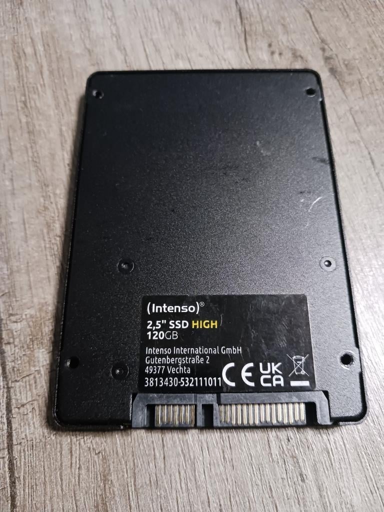 Intenso 120GB 2.5" SSD SATA III - Snelle Opslag, Intern, Server, Intenso, Ophalen of Verzenden