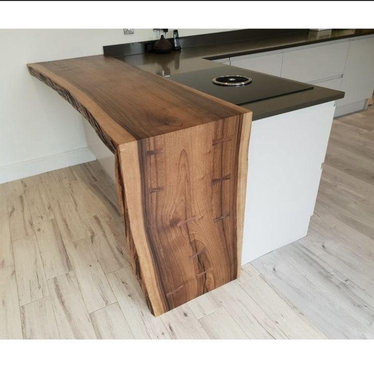 Boomstam bureau bar tafel maken van ons uniek duurzaam hout, Ophalen, Nieuw