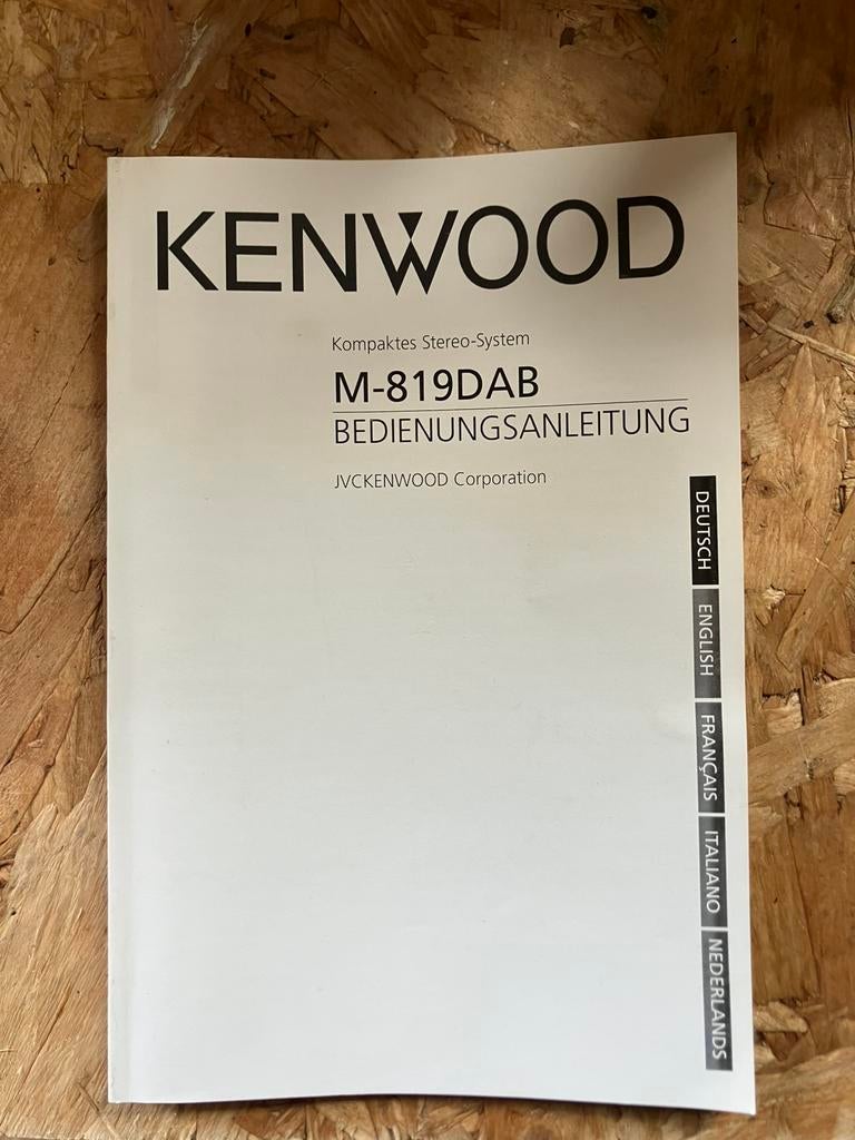 Kenwood - radio / cd speler met boxen, Ophalen, Zo goed als nieuw, Overige merken