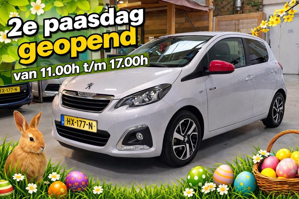 Peugeot 108 1.0 e-VTi Envy Airco, Bluetooth, Sportvelgen, Cr, Voorwielaandrijving, Stof, Gebruikt, Euro 6