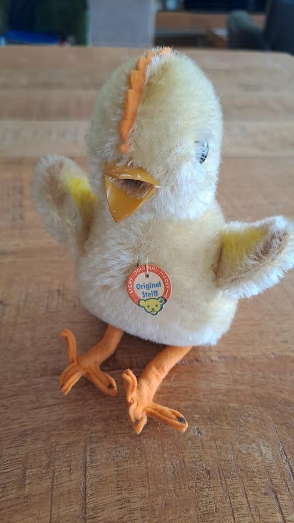 Steiff Kuiken 3314.01 - Jaren '60 - Onbespeeld, Ophalen of Verzenden