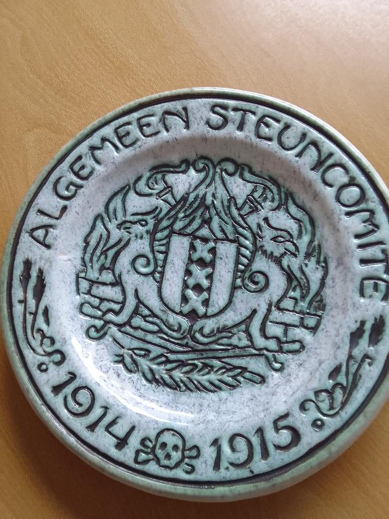 Antiek wandbord, Ophalen