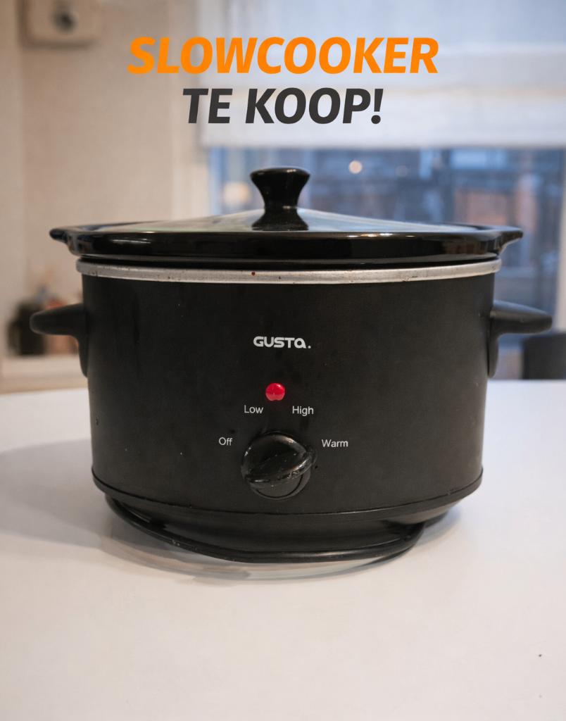 Gusta Slowcooker 3,5 Liter (alleen ophalen), Witgoed en Apparatuur, Slowcookers, Ophalen, Gebruikt