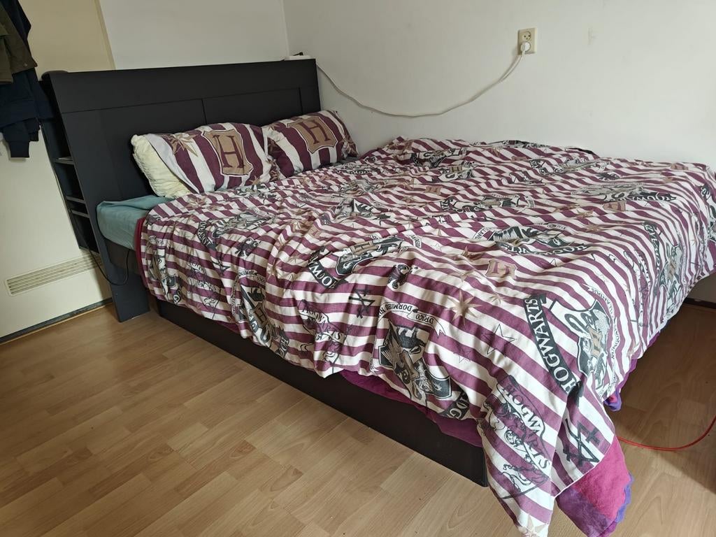 Waterbed 140x200 met midden stabilisatie en thermostaat, Huis en Inrichting, Slaapkamer | Waterbedden, Ophalen, Gebruikt, Tweepersoons