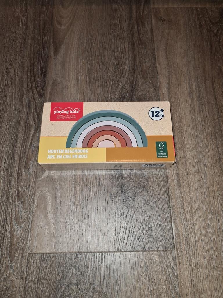 Nieuw Playing Kids Houten Regenboog, Ophalen of Verzenden, Nieuw, Overige typen