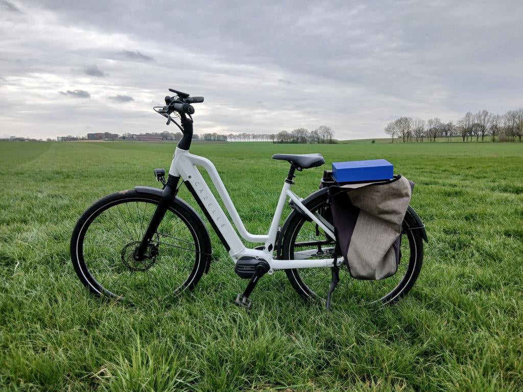 Te koop elektrische fiets gazelle chamonix C5 maat 50, 47 tot 51 cm, Ophalen, Zo goed als nieuw, Gazelle