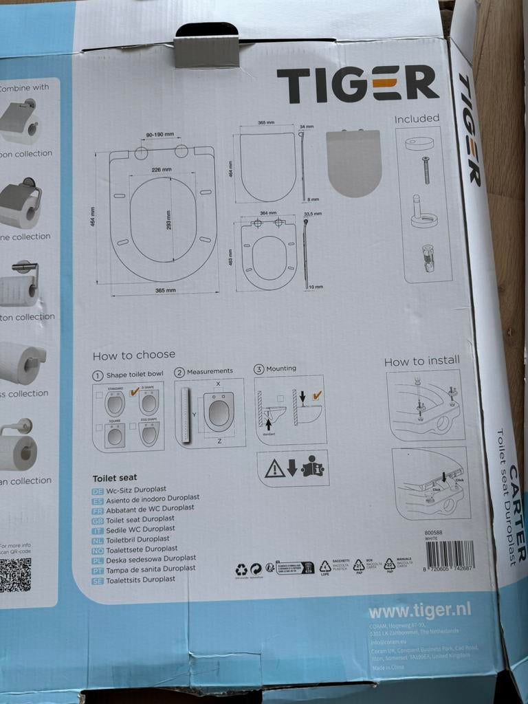 Wc bril, Ophalen, Zo goed als nieuw