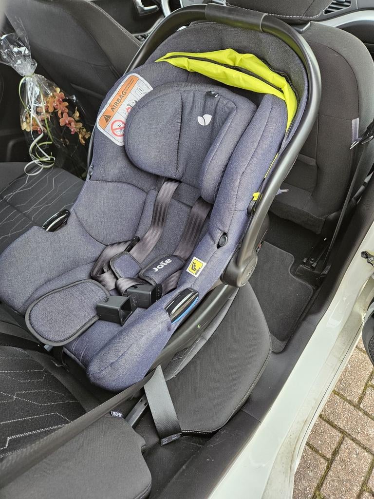 Joie i-Gemm babyautostoeltje + isofix base, Kinderen en Baby's, Autostoeltjes, Zo goed als nieuw, Isofix, 0 t/m 13 kg, Ophalen
