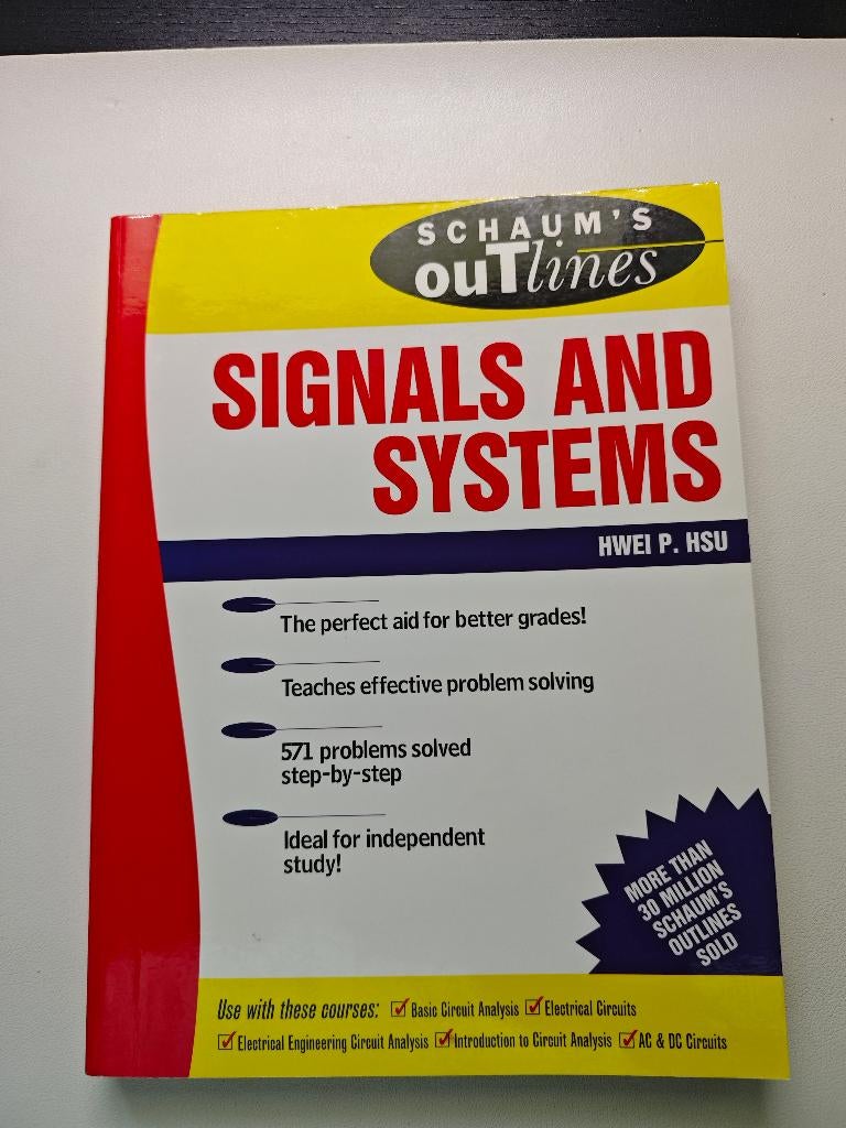 Schaum's Outline of Signals and Systems, Ophalen of Verzenden, Beta, WO