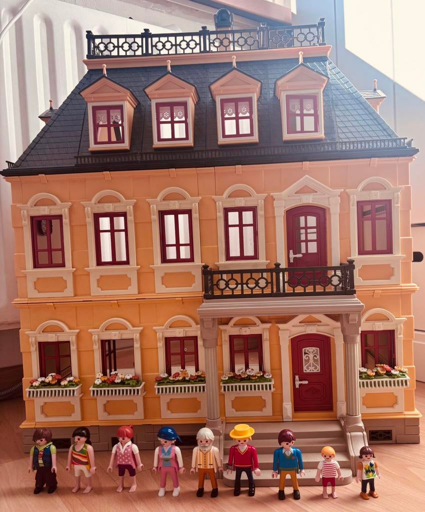 Playmobil 5301 Victoriaans Herenhuis met meubels compleet!, Ophalen of Verzenden, Gebruikt, Complete set