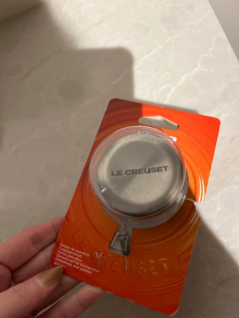 Le creuset braadknop *nieuw*, Gietijzer, Nieuw, Ophalen of Verzenden, Keramische plaat