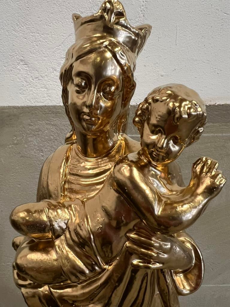 Groot antiek beeld Onze Lieve vrouw van Borloon, Antiek en Kunst, Ophalen