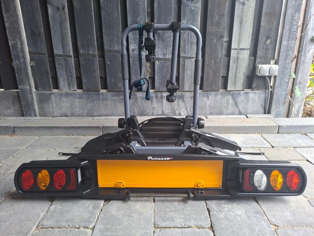 ANWB Peruzzo fietsendrager, Ophalen, Elektrische fiets, Zo goed als nieuw, 2 fietsen