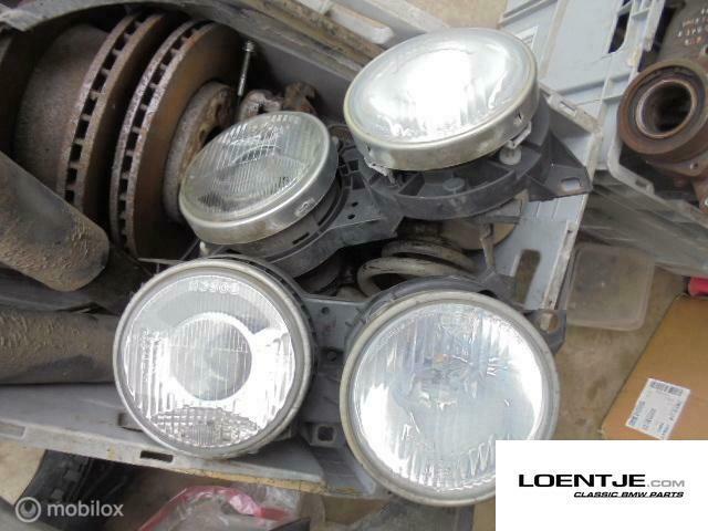 set koplampen bmw e30 type 2 325i 320i 318i 316, Auto-onderdelen, Verlichting, Gebruikt, Ophalen of Verzenden, BMW, BMW