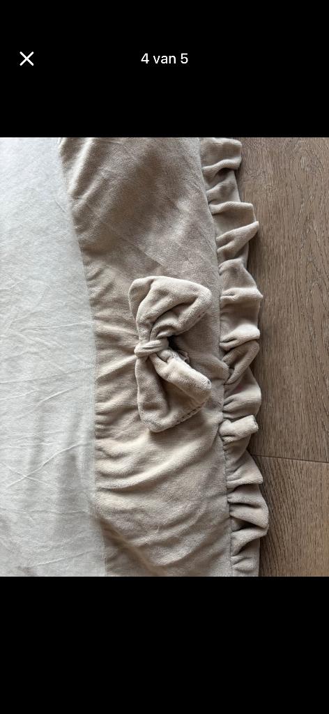 Baby nestje en boxkleed, Ophalen, Zo goed als nieuw, Rechthoekig, Boxkleed