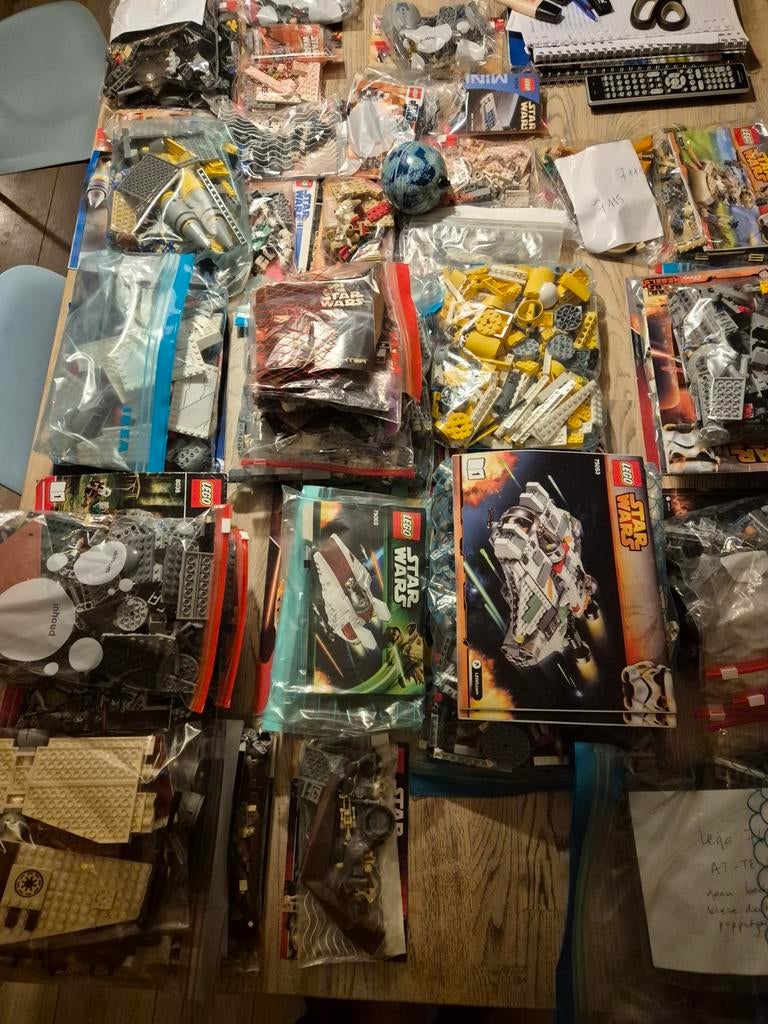 Lego Star Wars diverse sets - zie omschrijving., Ophalen of Verzenden, Zo goed als nieuw, Complete set, Lego