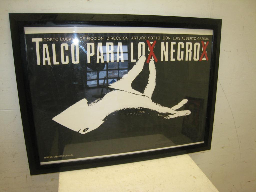 Vintage poster van de Cubaanse fictieve korte film