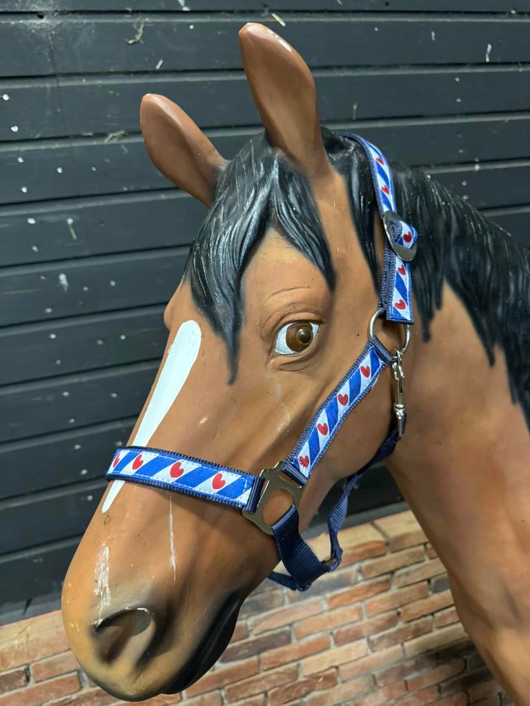 Mooie halsters met friese bies maat shet, pony cob en full, Ophalen of Verzenden, Nieuw, Overige soorten