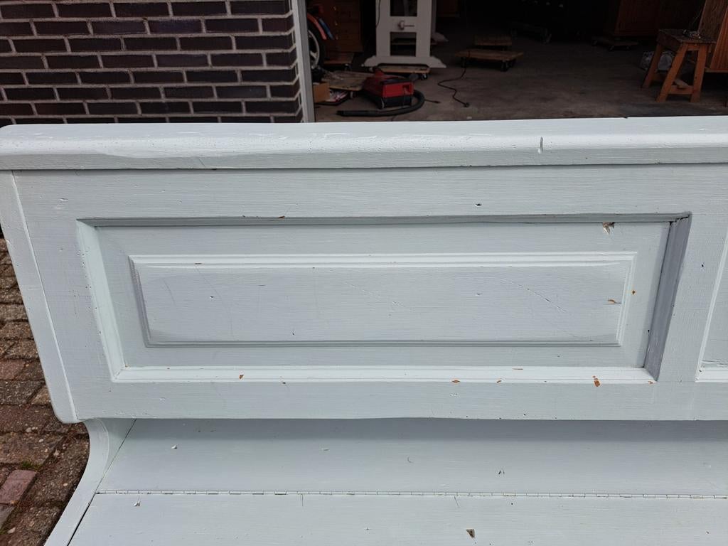 Oud grenen klepbank, Ophalen, RoDeKo Volendam, R.kooij65@gmail.com, Gebruikt