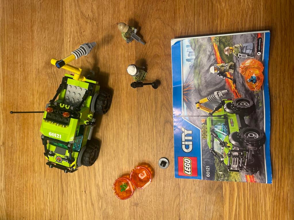 Lego City 60121 Mijnlader Compleet met instructies, Lego, Ophalen of Verzenden, Complete set, Inclusief instructies