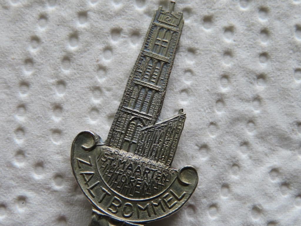 Lepeltje St. Maarten Toren te Zaltbommel, Verzenden, Zo goed als nieuw, Overige materialen, Bestek