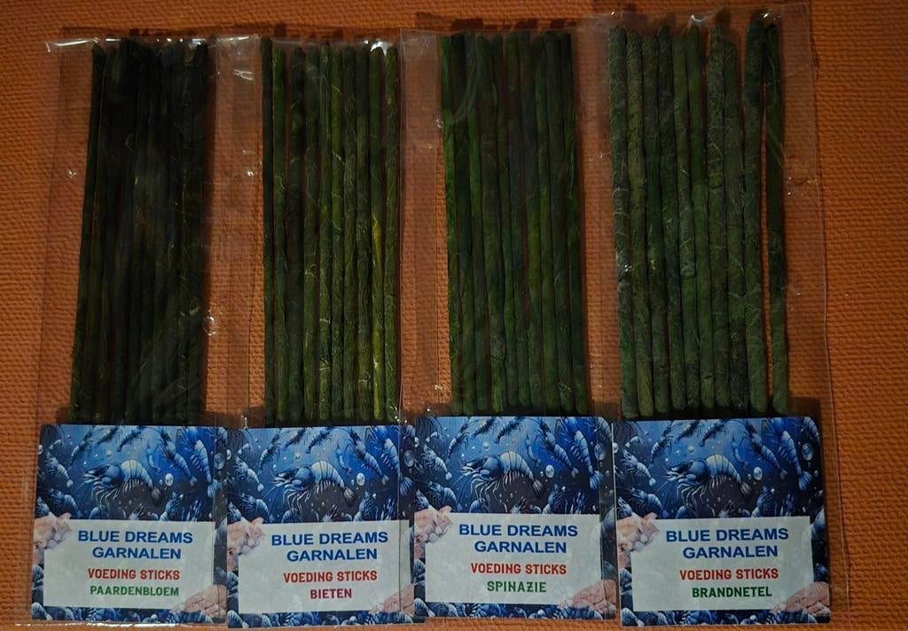 Te koop Blue Dreams garnalen voedingsticks., Ophalen of Verzenden, Nieuw