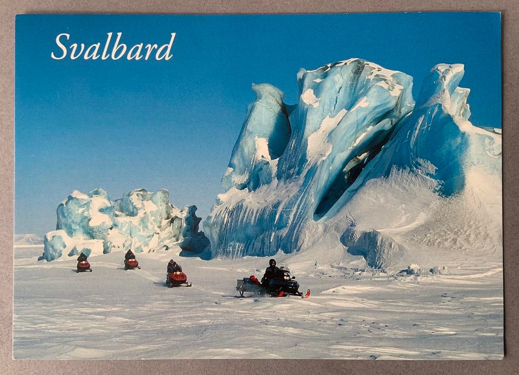 Spitsbergen-archipel (Svalbard) in het noordpoolgebied., Ophalen of Verzenden, Ongelopen