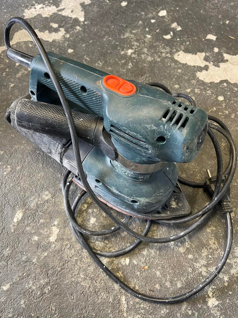 Schuurmachine Black & Decker, Ophalen, Gebruikt, Minder dan 600 watt, Excentrische schuurmachine