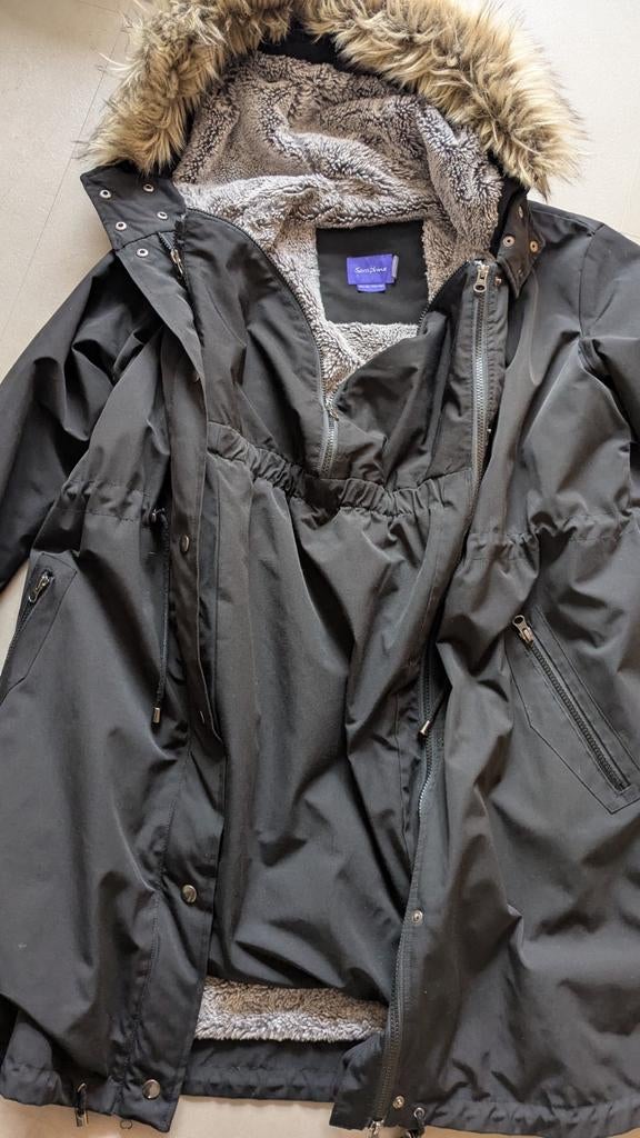 Zwarte zwangerschapsjas L - Seraphine, Ophalen, Seraphine, Overige typen, Zwart