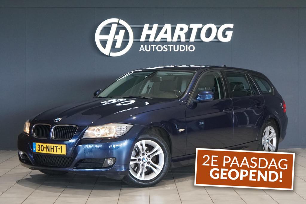 BMW 3-serie Touring 318i Business Line, Euro 5, Blauw, Origineel Nederlands, Handgeschakeld