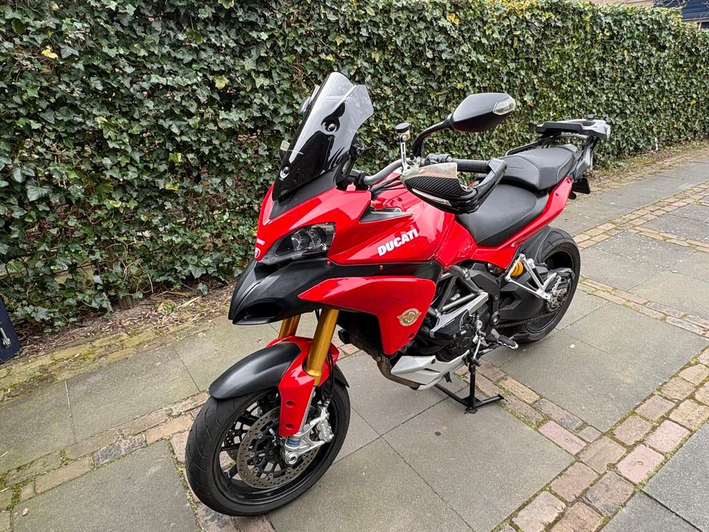 Ducati Multistrada 1200 S BJ 2012, 2 cilinders, Motorrijbewijs A, Handvatverwarming, Particulier