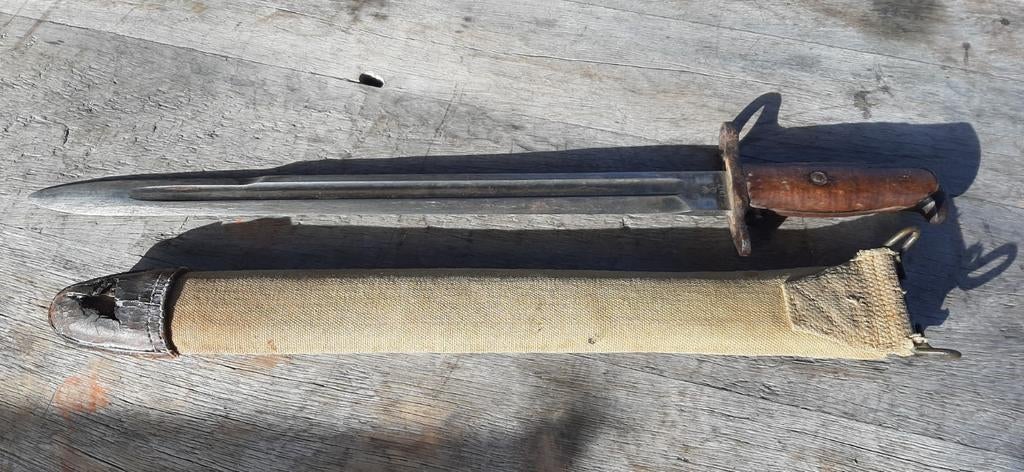 Ww1 us bajonet, Ophalen of Verzenden, Landmacht, Amerika, Mes of Dolk