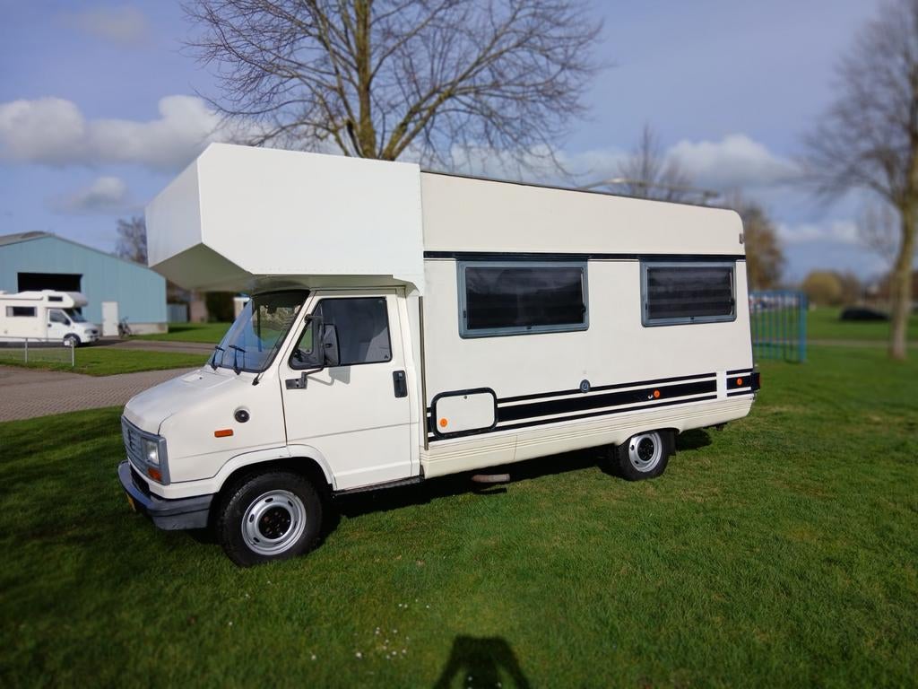 Peugeot J5 Alkoofcamper 2.8TD Startklaar!, Caravans en Kamperen, Campers, Overige merken, Alkoof, Fiat, Treinzit