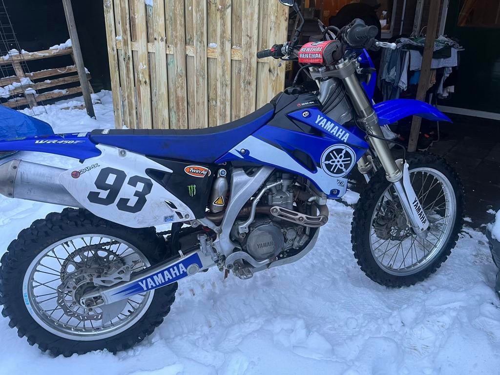 Crosser yamaha wr450f 2007 - | kenteken | zo goed als nieuw!, Ophalen of Verzenden, Zo goed als nieuw, Yamaha