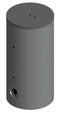 Boiler vloeistofvat boilervat buffertank 500L, Doe-het-zelf en Verbouw, Ophalen, Radiator, Nieuw, 150 cm of meer