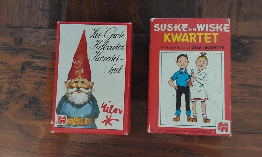 2 oude kwartetspellen van Jumbo, Ophalen of Verzenden