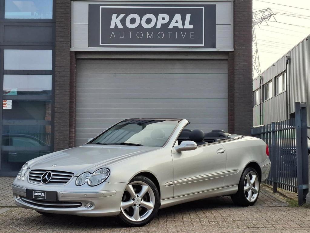 Mercedes-Benz CLK-klasse Cabrio 200 K. Elegance | NAP | NL A, Automaat, Achterwielaandrijving, Gebruikt, Zwart