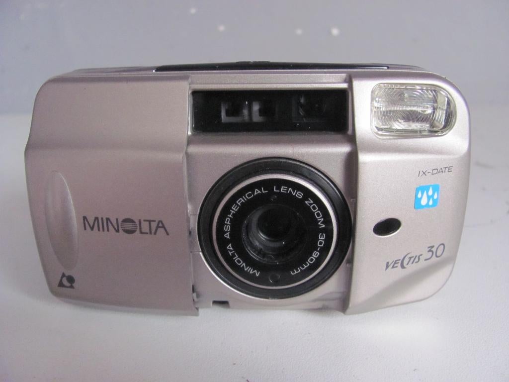 Minolta veltis 30 met aspherical lens zoom 30-90mm, Ophalen of Verzenden, Zo goed als nieuw, Compact, Minolta