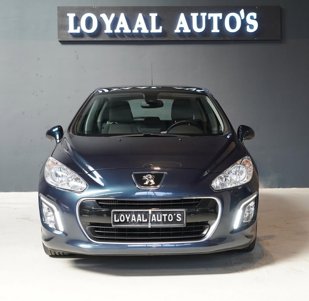 Peugeot 308 1.6 THP Allure | AUT | NAVI | GLAZEN-DAK | AIRCO, Euro 5, Stof, Gebruikt, Blauw