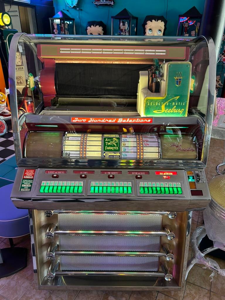 Wurlitzer,Ami,Seeburg,Rock Ola jukebox te koop !!, Verzamelen, Automaten | Jukeboxen, Gebruikt, Overige merken, 1970 tot heden