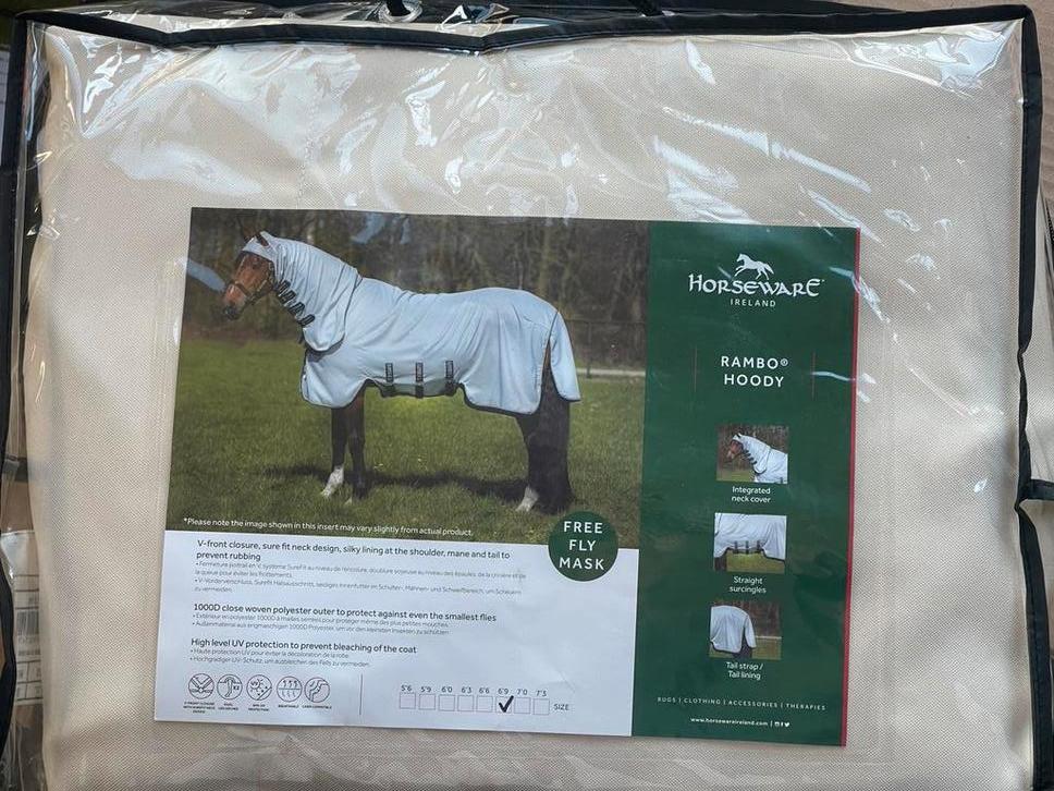 NIEUW - Horseware Rambo Hoody maten 6’0 - 6’3 - 6’6 - 6’9, Dieren en Toebehoren, Ophalen of Verzenden, Nieuw, Deken
