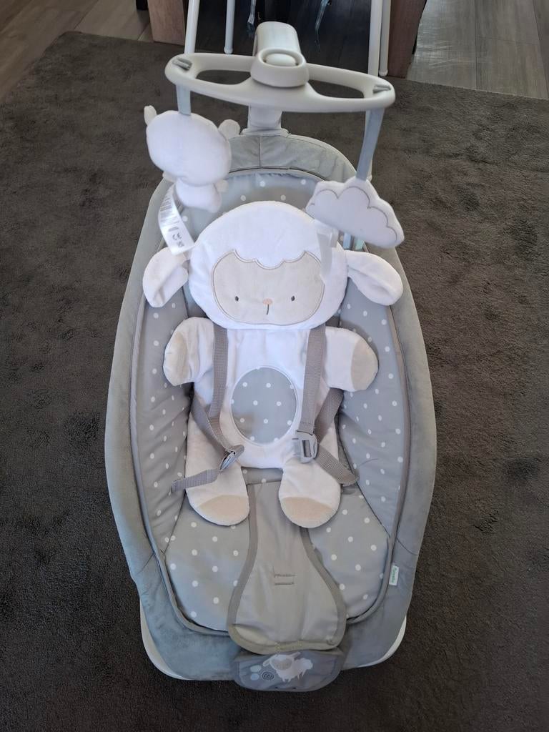 Wipstoel met schaapje, Ophalen, Verstelbaar, Wipstoel, Zo goed als nieuw