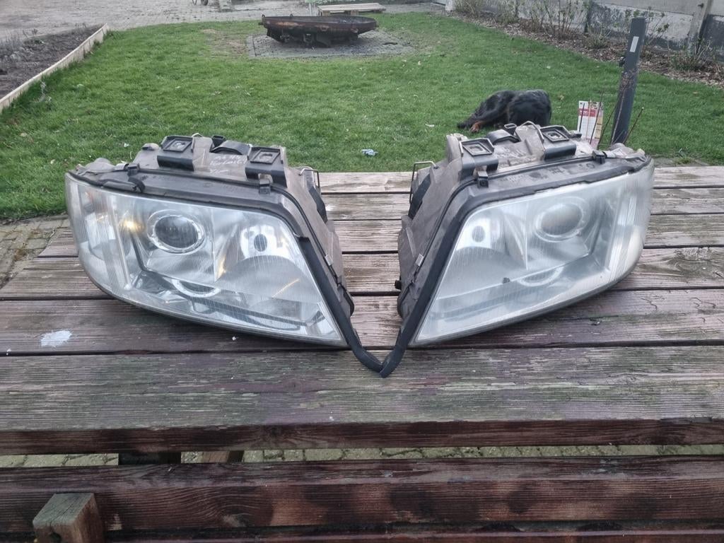Koplampen Audi a6 C5 xenon, Ophalen of Verzenden, Gebruikt, Audi