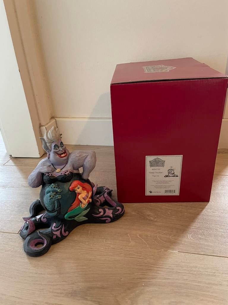 Jim shore Disney traditions ursula Ariel zeemeermin, Verzamelen, Disney, Ophalen of Verzenden, Zo goed als nieuw, Beeldje of Figuurtje