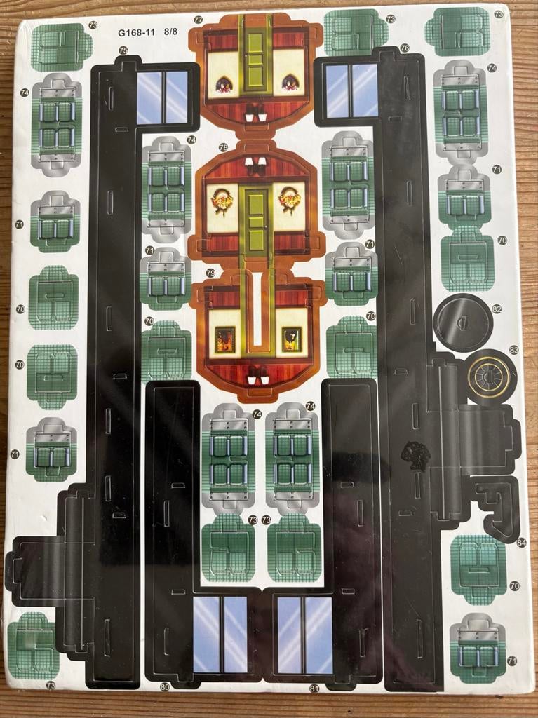 The Train For - Bouwpakket Trein, Hobby en Vrije tijd, Ophalen of Verzenden, Nieuw, Overige typen, Overige merken